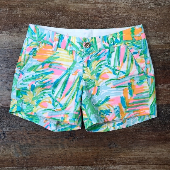 Lilly Pulitzer Callahan shorts in multi sea salt & sun size 00 - Picture 4 of 11
